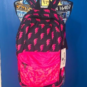 Crazy Train Pink Lightening FULL-SIZE backpack